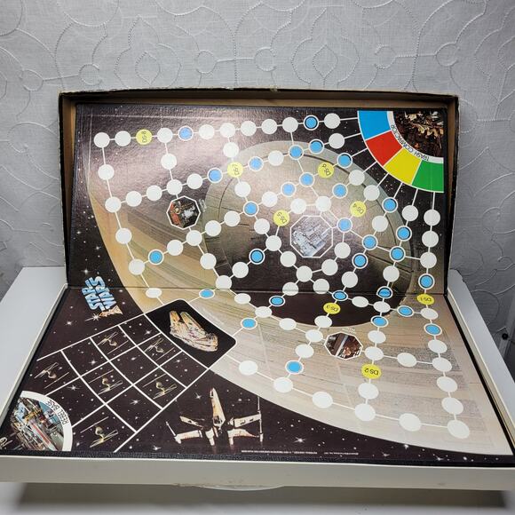 Star Wars Escape From Death Star Game Complete Vintage Board Game 1977 Kenner - Picture 11 of 16